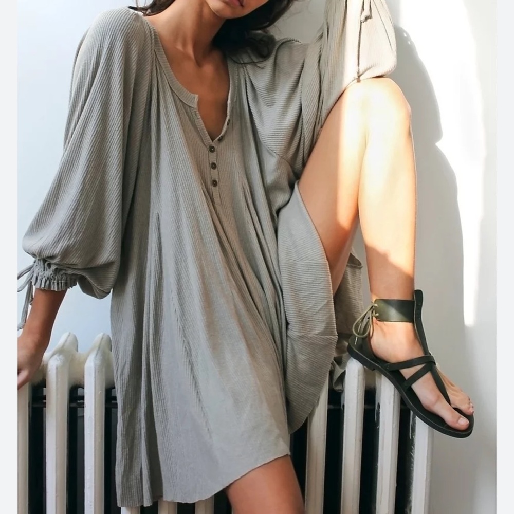 Free people sage tunic